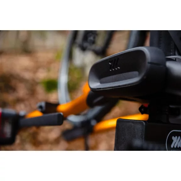 Nosič kol na tažné zařízení TMK Fly 02 (oranžový) + vak