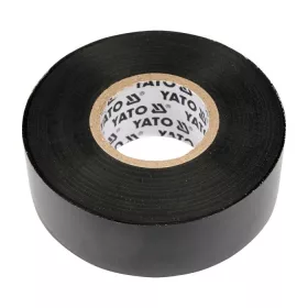 YATO Elektrická izolační PVC/pryžová páska - černá